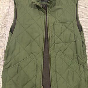 J. Crew Men’s Sussex Quilted Vest Thermore Insulated 35919